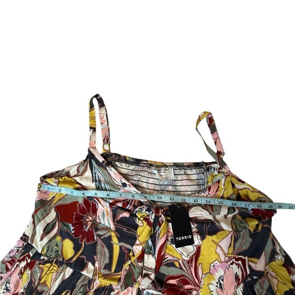 Torrid Mini Supersoft Bow Front Skater Dress
Floral - Multi Size 2 (18/20) NEW - Picture 5 of 16